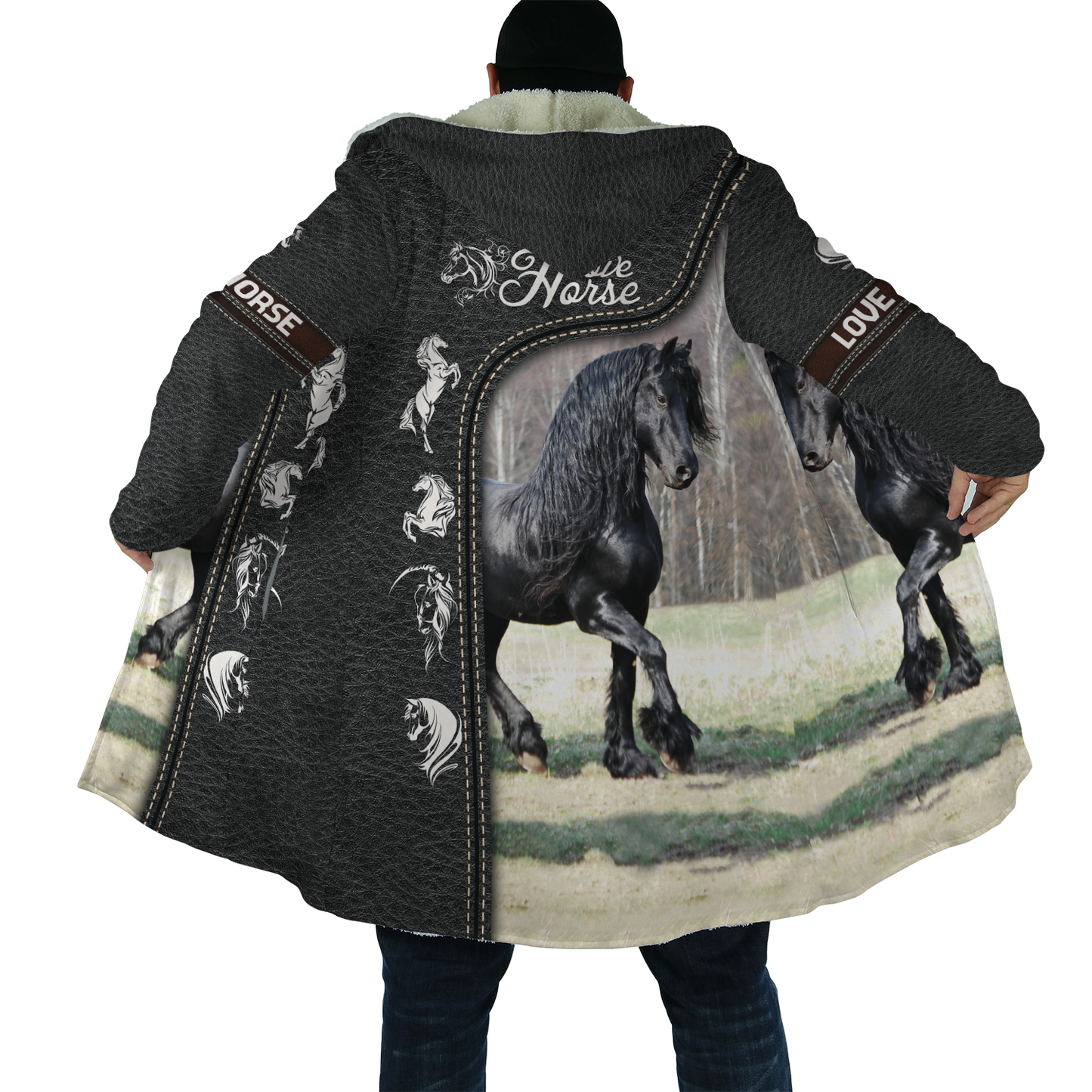 Love Horse 3D All Over Printed Shirts Pi220401 - Amaze Style™-Apparel