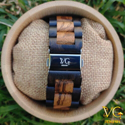 Hugin & Munin Handmade Wooden Watch