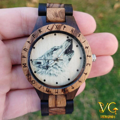 Fenrir Handmade Wooden Watch