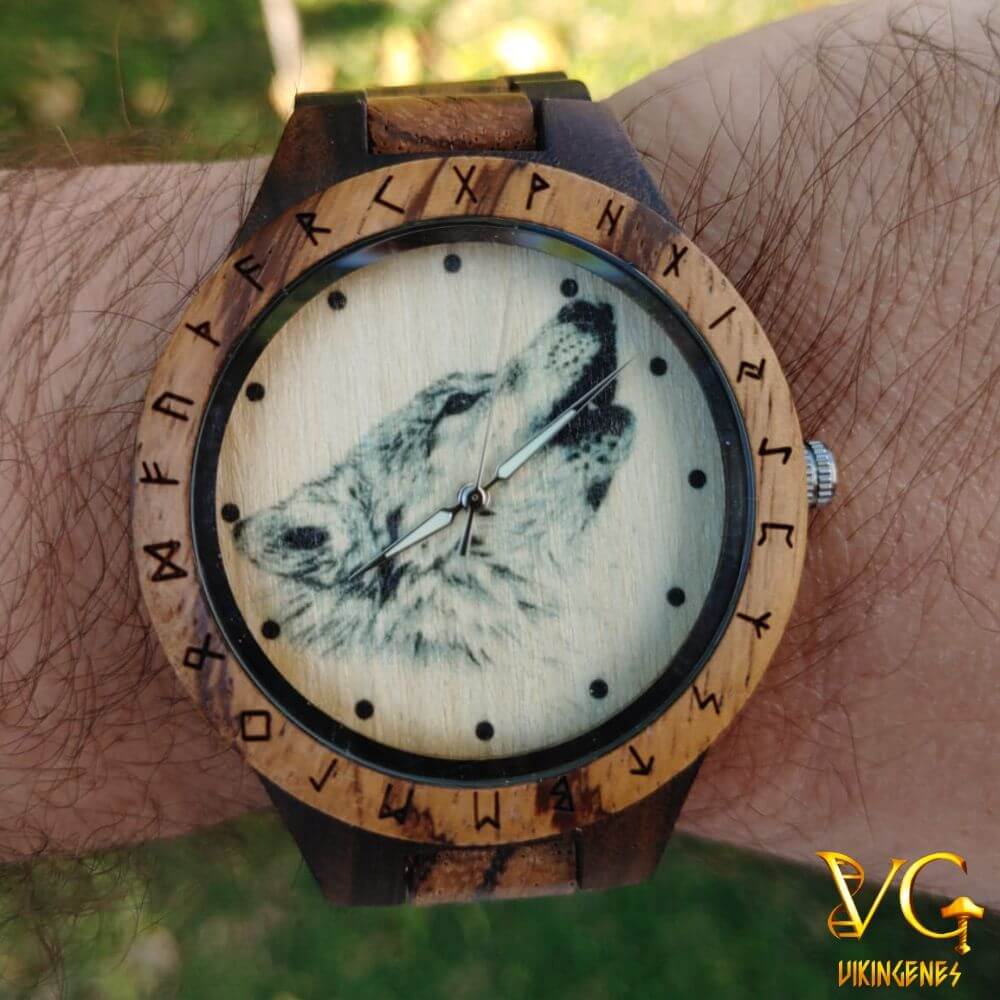 Fenrir Handmade Wooden Watch