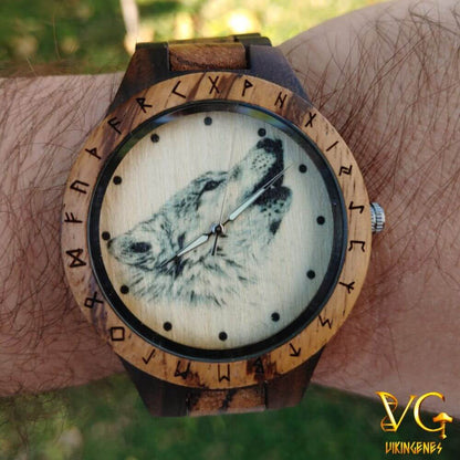 Fenrir Handmade Wooden Watch