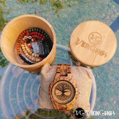 Tree Of Life Handmade Wooden Watch
