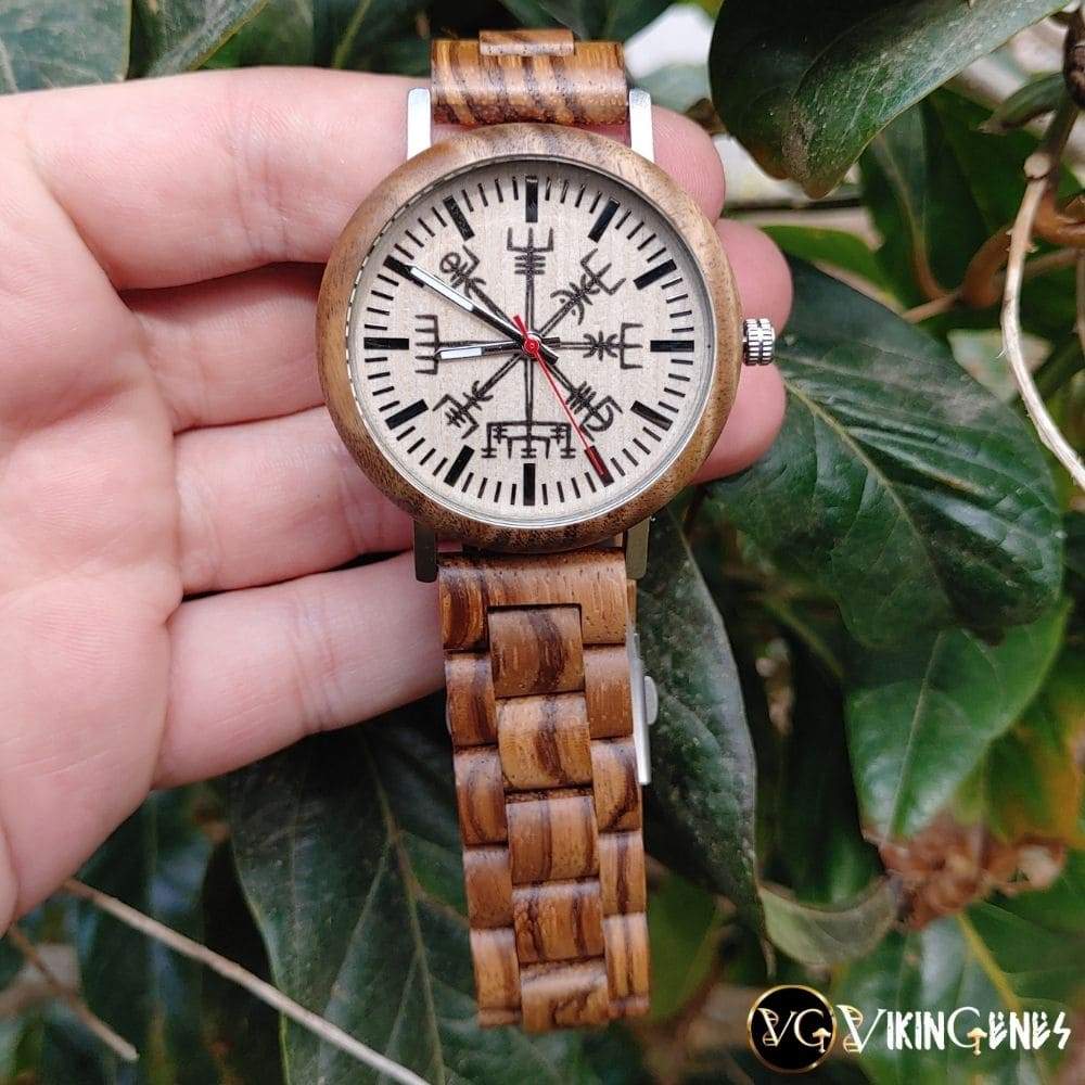 Handmade Vegvisir Viking Watch