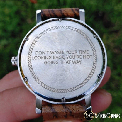 Handmade Vegvisir Viking Watch