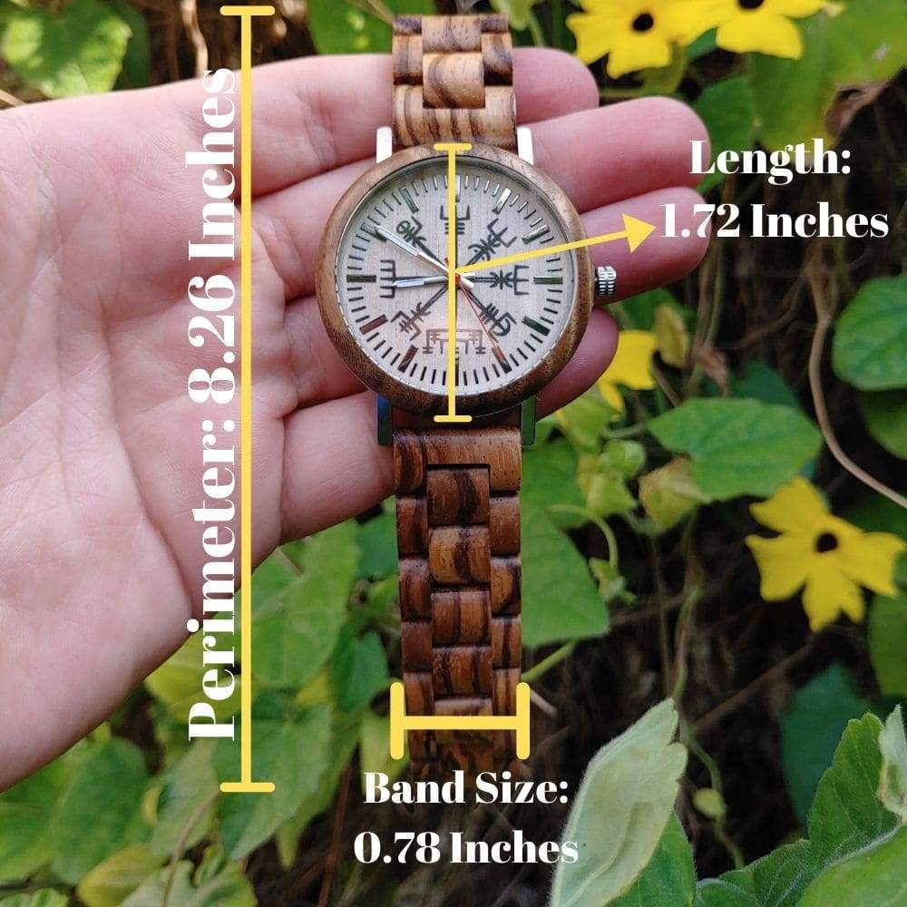 Handmade Vegvisir Viking Watch