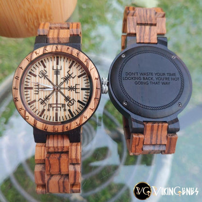 Vegvisir Handmade Wooden Watch