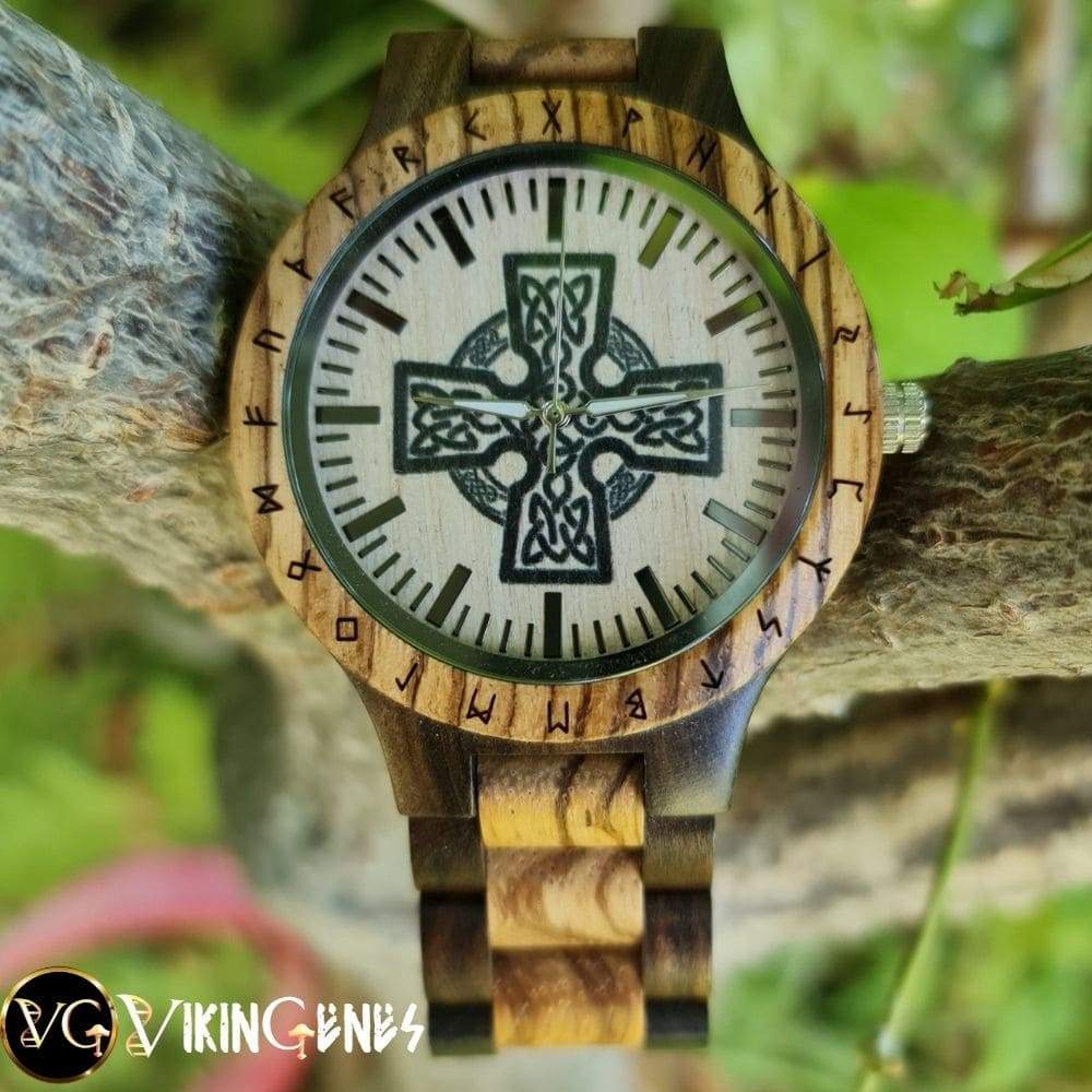 Cross Handmade Wooden Watch