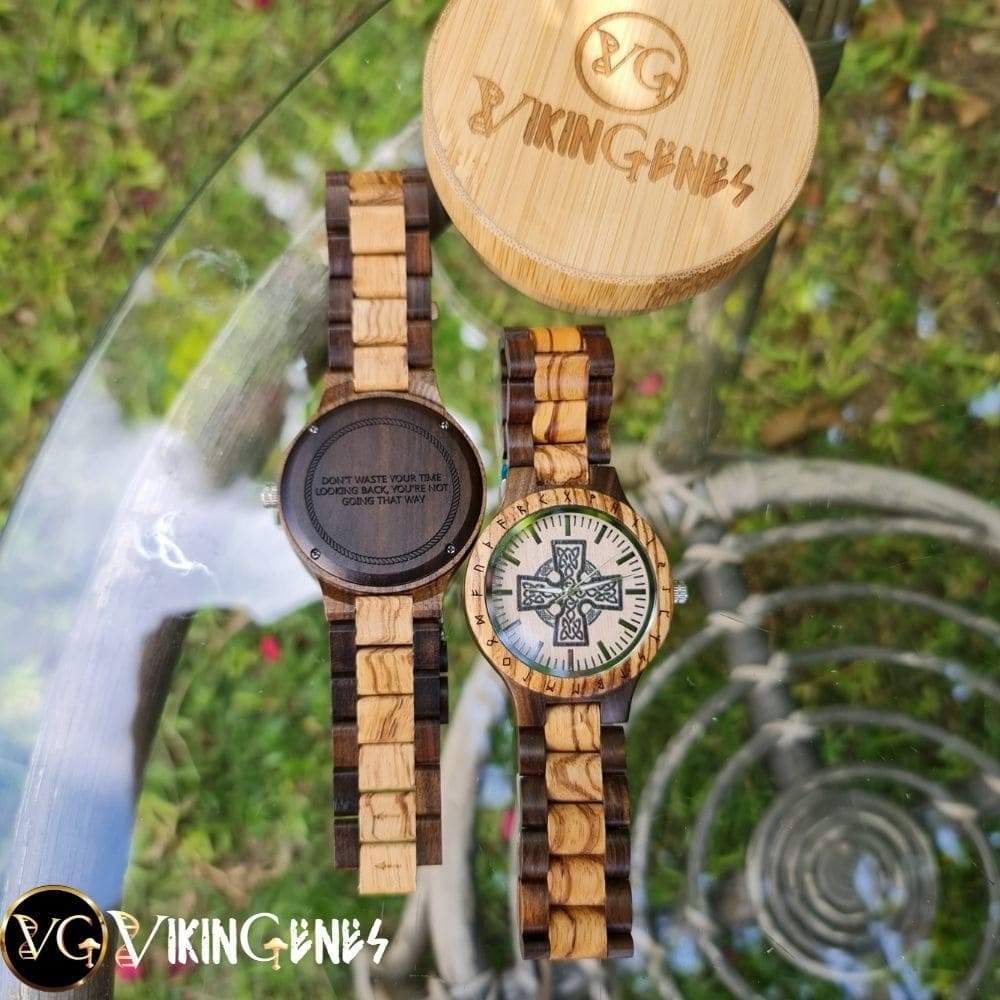Cross Handmade Wooden Watch