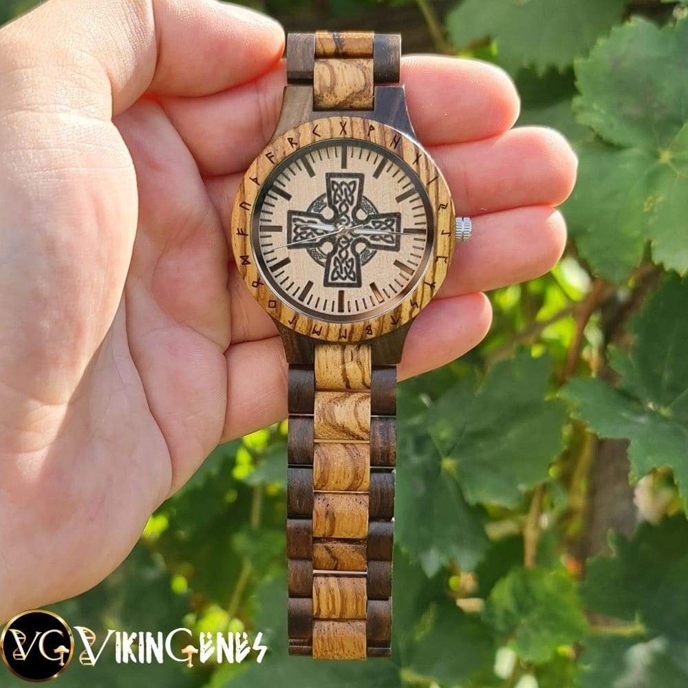 Cross Handmade Wooden Watch
