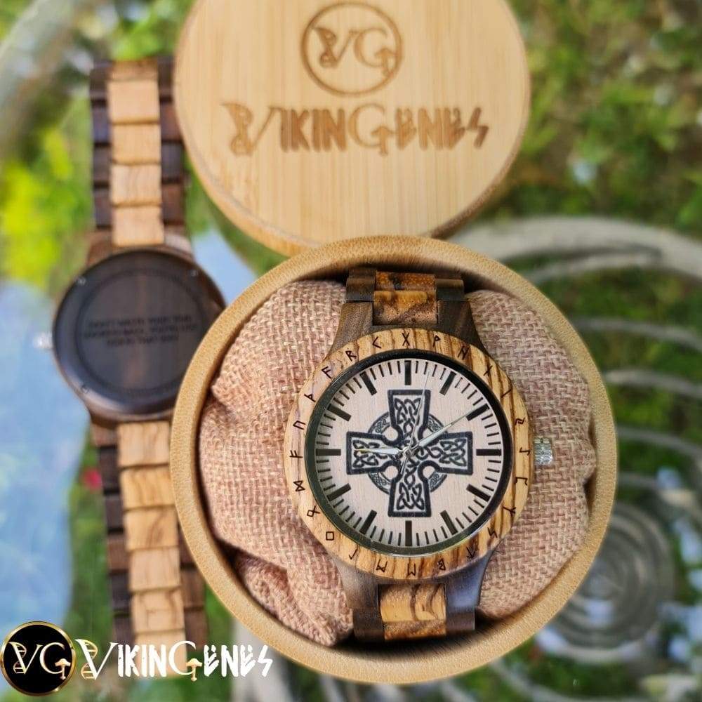 Cross Handmade Wooden Watch