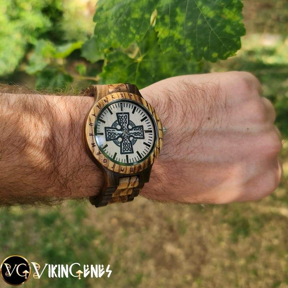 Cross Handmade Wooden Watch