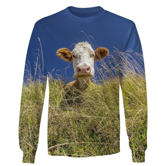 3D All Over Print Heifer Hoodie-Apparel-6teenth World-Sweatshirt-S-Vibe Cosy™