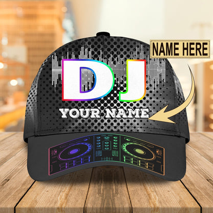 Personalized DJ 3D Printed Cap