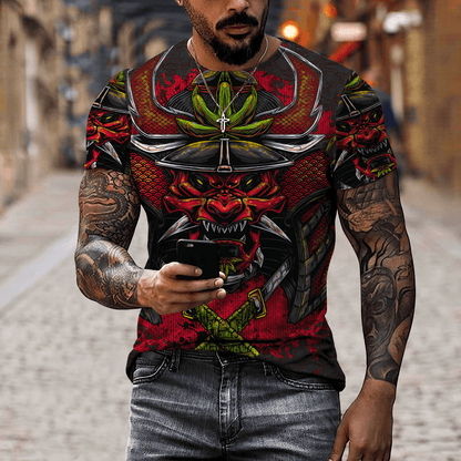 Premium Unisex All Over Printed Samurai Shirts MEI