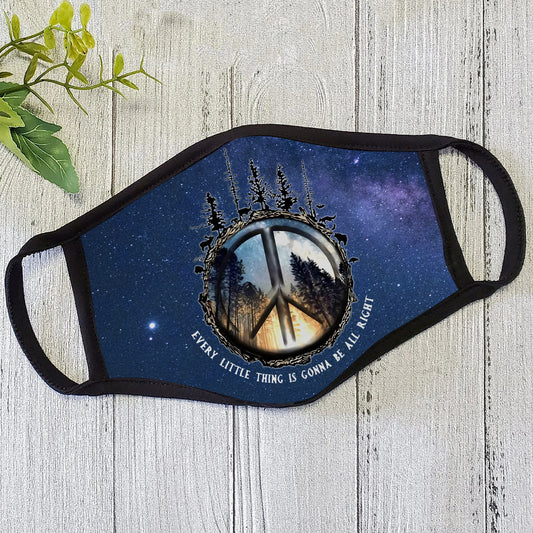 Hippie Galaxy Face Mask PL