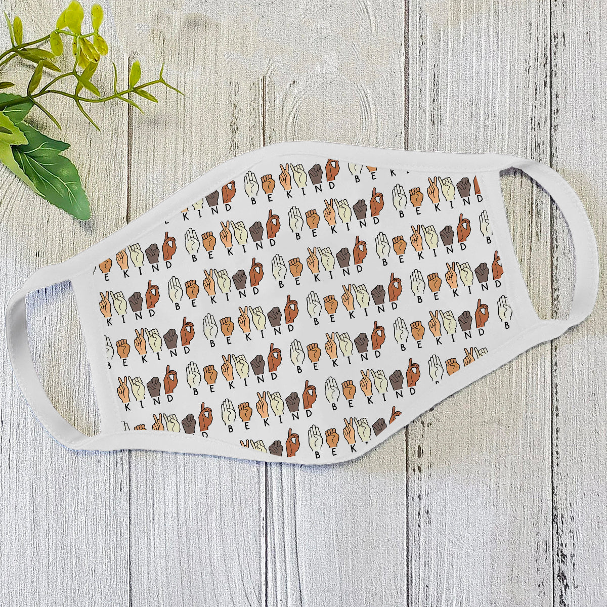 Premium Hippie 3D All Over Print Face Mask PL