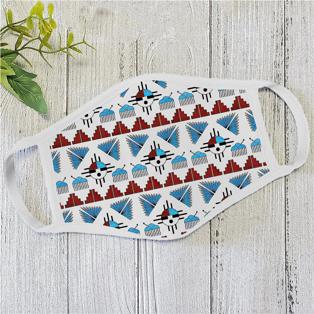 Native Pattern Face Mask TT
