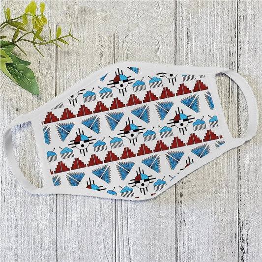 Native Pattern Face Mask TT