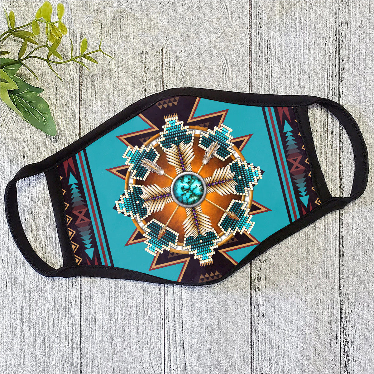 Native Pattern Face Mask TT