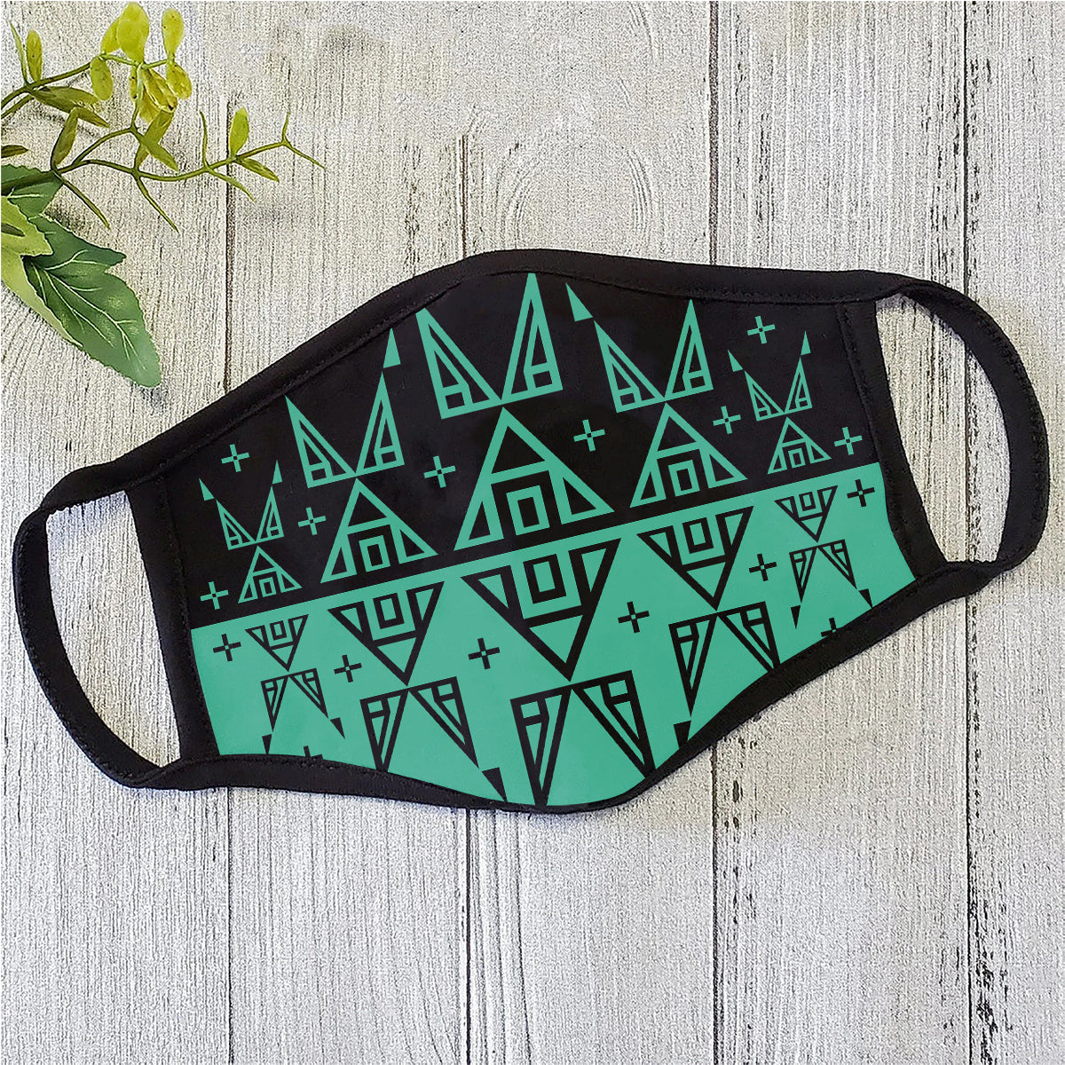 Native Pattern Face Mask TT