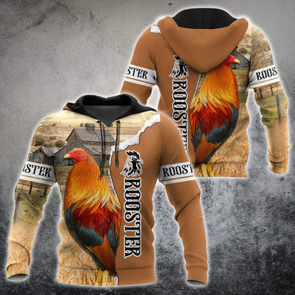 Rooster 3D Printed Unisex Shirts DD05062103