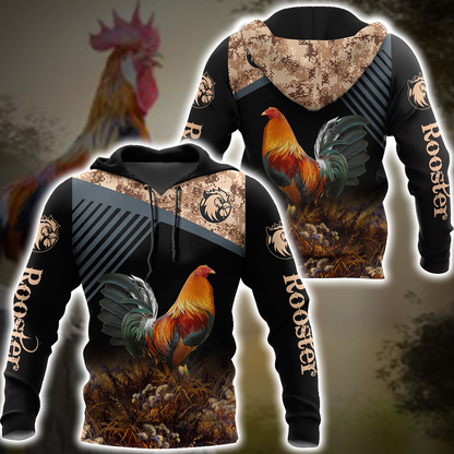 Rooster 3D Printed Unisex Shirts TN DD19042103