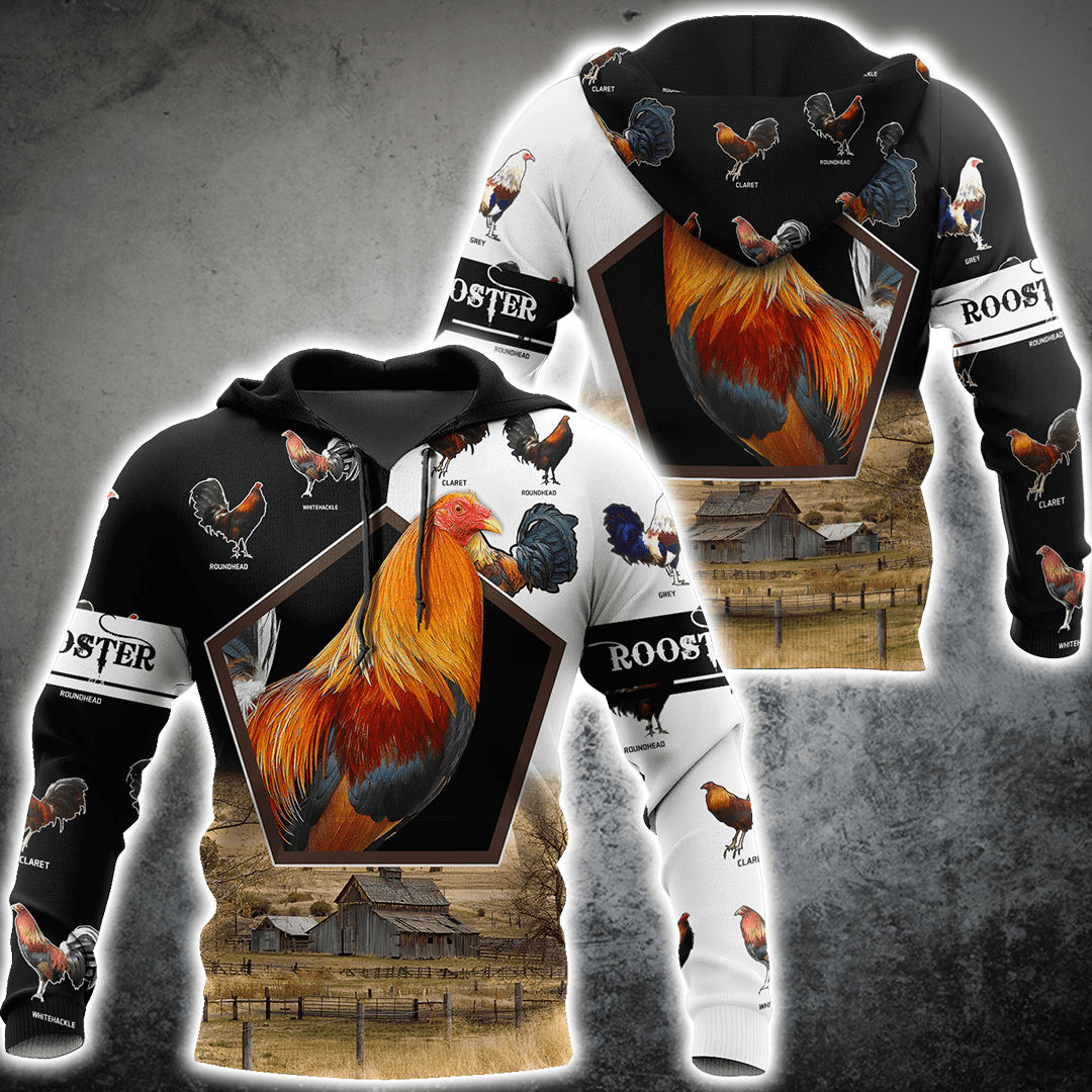 Rooster Breeds 3D Printed Unisex Shirts DD23042105