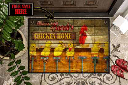 Rooster 3D Printed Door Mat NH19082101