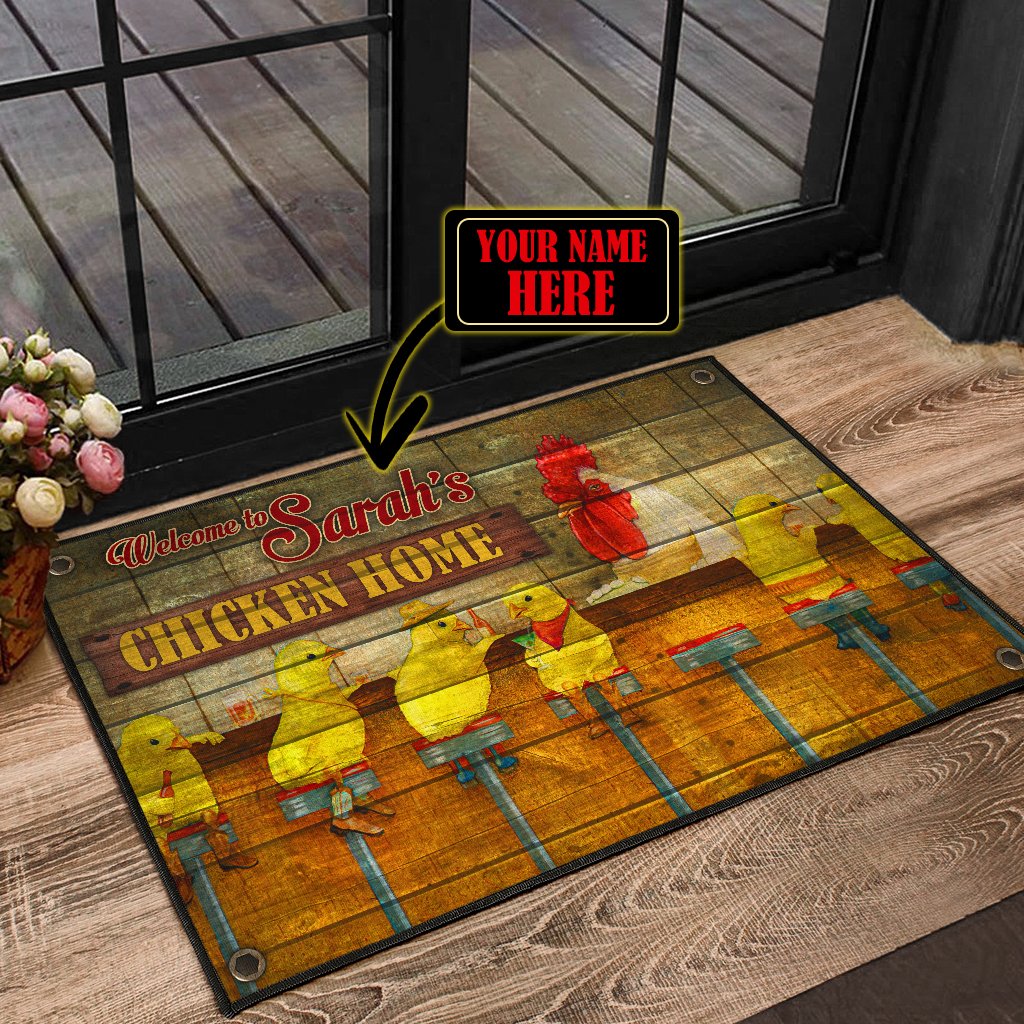 Rooster 3D Printed Door Mat NH19082101
