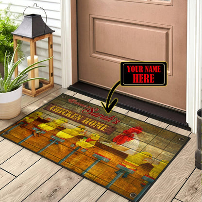 Rooster 3D Printed Door Mat NH19082101