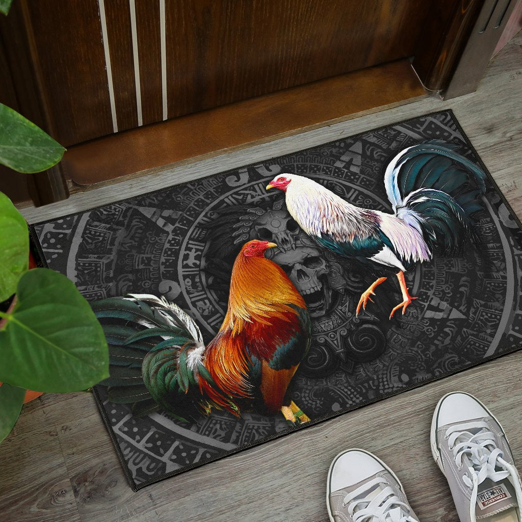 Mexican Aztec Rooster 3D Printed Door Mat NH12082103VH