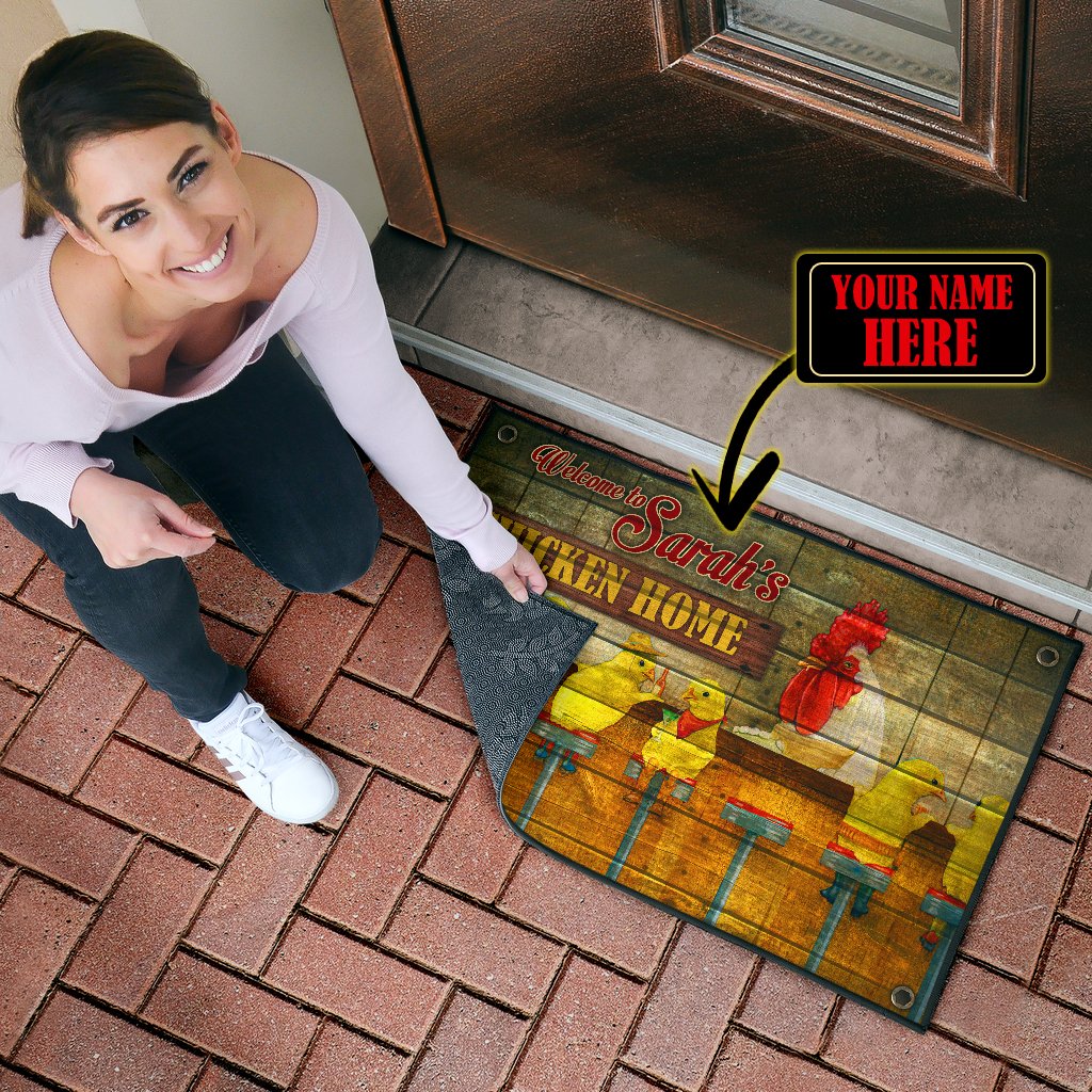 Rooster 3D Printed Door Mat NH19082101