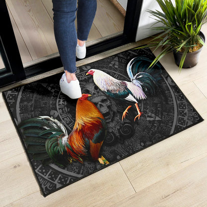 Mexican Aztec Rooster 3D Printed Door Mat NH12082103VH