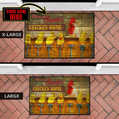 Rooster 3D Printed Door Mat NH19082101