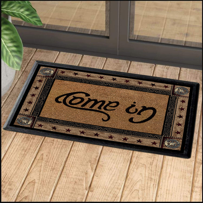 Funny Door Mat Come In Go Away
