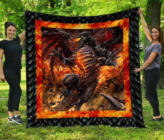 Dragon Art Quilt NM030866-Quilt-NM-Queen-Vibe Cosy™