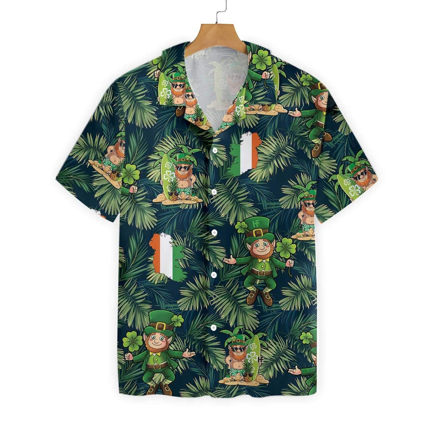Irish Saint Patrick Day 3D All Over Printed Hawaii Shirt