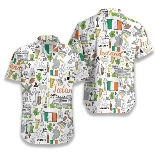 Irish Saint Patrick Day 3D All Over Printed Hawaii Shirt