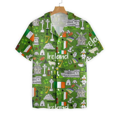 Irish Saint Patrick Day 3D All Over Printed Hawaii Shirt