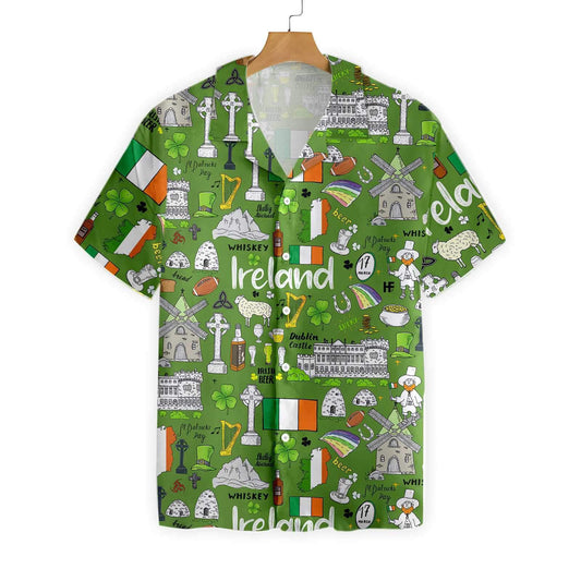 Irish Saint Patrick Day 3D All Over Printed Hawaii Shirt