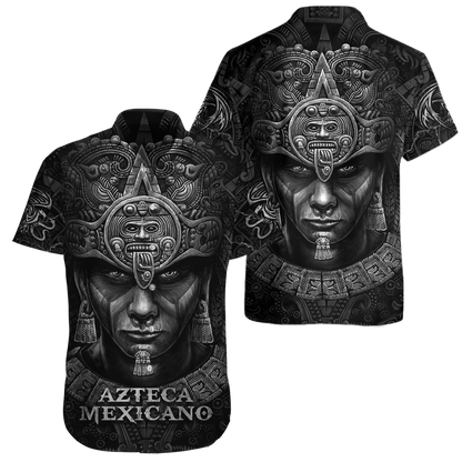 Aztec Mexican 3D All Over Printed Unisex Shirts DQB24062101