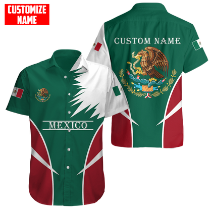 Personalized Name Mexico 3D All Over Printed Unisex Shirts DQB06072101