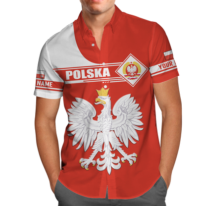 Personalized Polska 3D All Over Printed Unisex Hoodie New