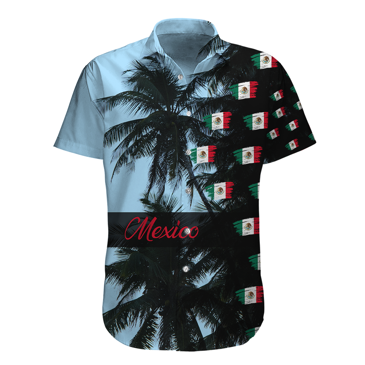 Mexico 3D All Over Printed Unisex Hoodie