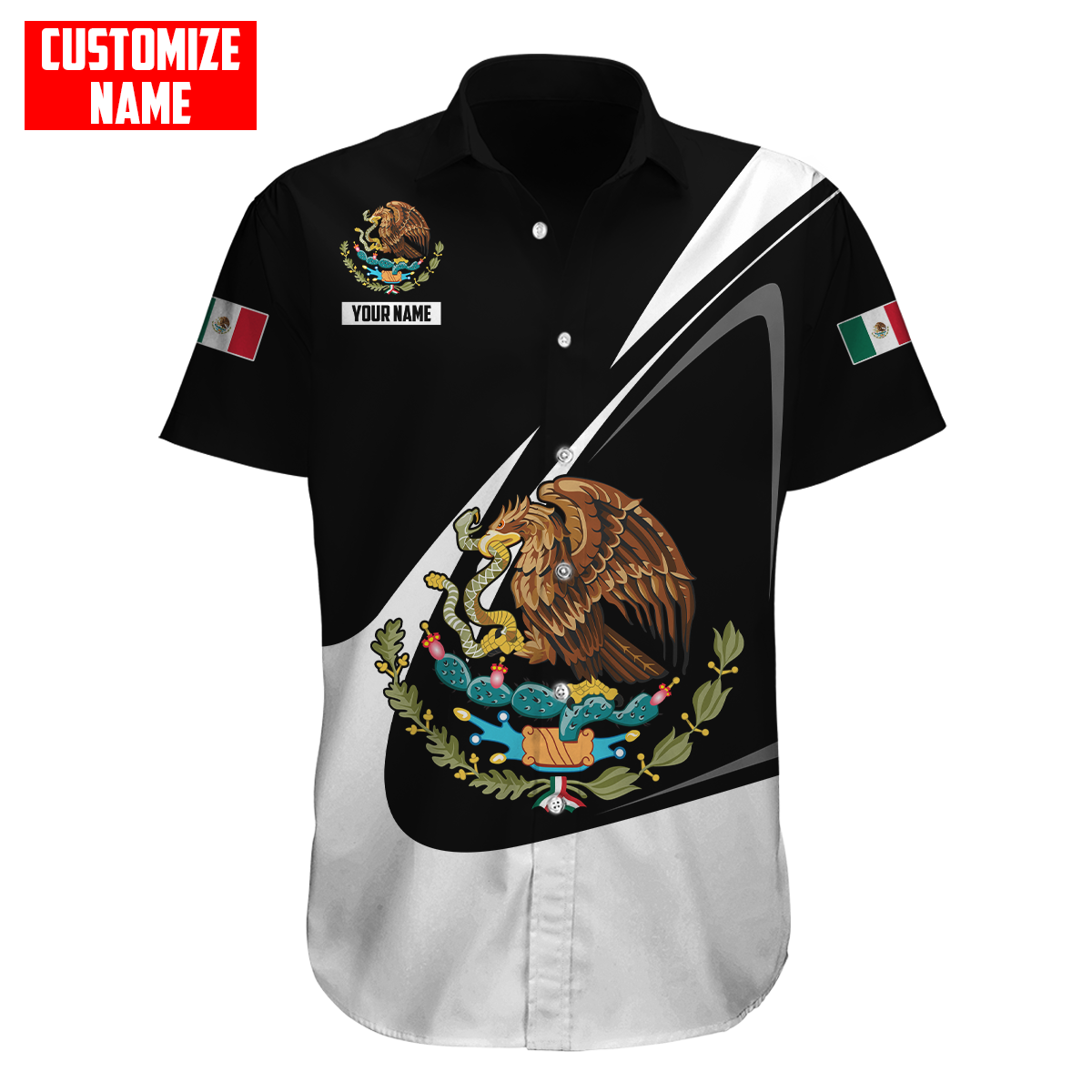 Personalized Name Mexico 3D All Over Printed Unisex Shirts DQB07072101