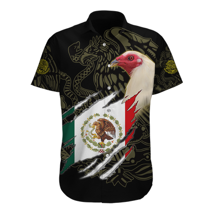 Personalized Mexican Rooster 3D Printed Unisex Shirt
