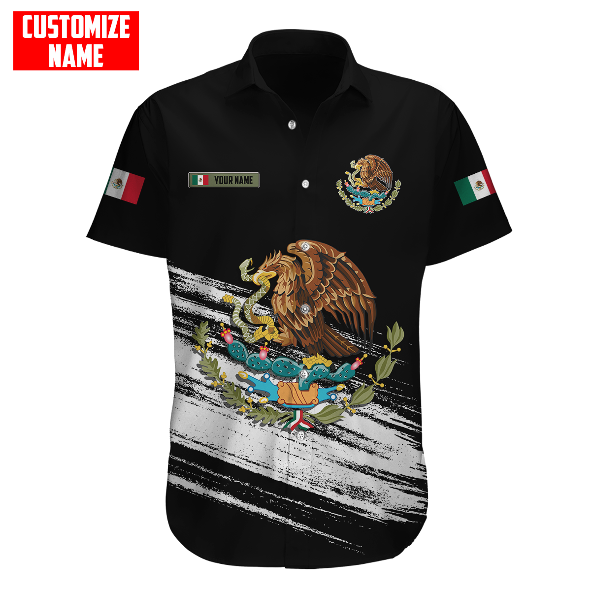 Persionalized Mexico 3D All Over Printed Unisex Shirts DQB23062101