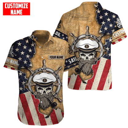 Customized name The Adventure Begins 3D All Over Printed Shirts