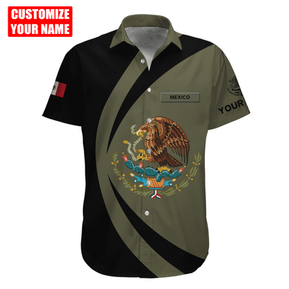 Personalized Name Mexico 3D All Over Printed Unisex Shirts Pi12072107
