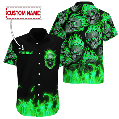 Skull 3D All Over Printed Unisex Shirts